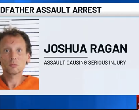 Joshua Ragan mugshot for wasp repellent attack